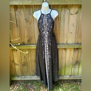 Halter maxi dress